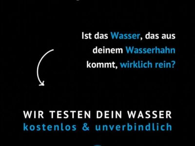 Kostenloser Trinkwassertest - Dein Weg zu einem gesünderen Wasser