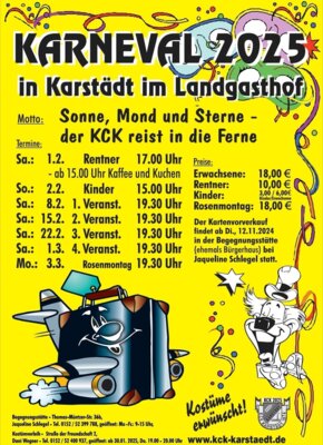 Karstädt Helau! Karneval im Landgasthof Graf 2025