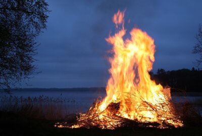 Oktoberfeuer in Dallmin