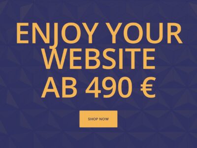 Special Offer! - Deine professionelle Website ab nur 490 Euro!