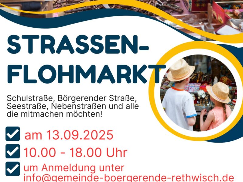 Straßenflohmarkt